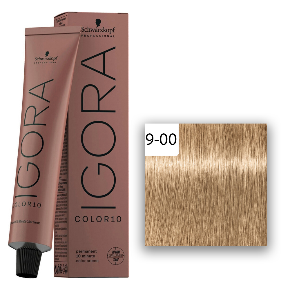 Schwarzkopf Professional  Igora Color10 Haarfarbe  9-00 Extra Hellblond Natur Extra 60 ml