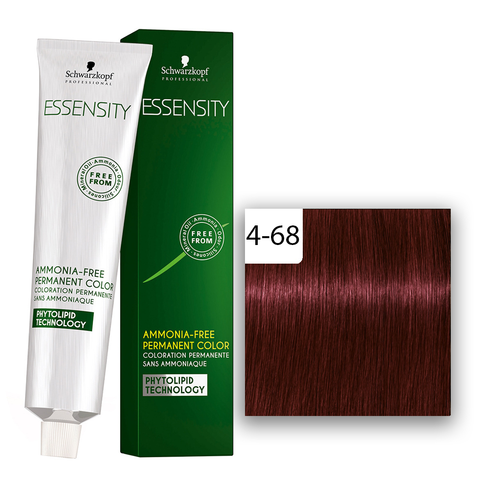 Schwarzkopf Professional ESSENSITY Haarfarbe 4-88 Mittelbraun Rot Extra  60ml