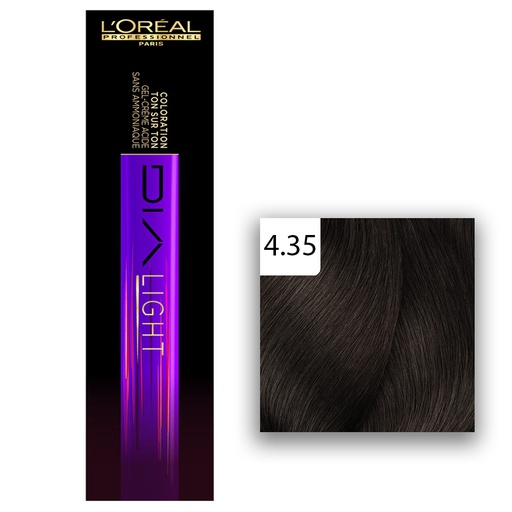 L'Oréal Professionnel DIALIGHT Haartönung 4.35 Mittelbraun Gold Mahagoni 50ml