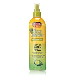 [M.13136.125] African Pride Olive Miracle Braid Sheen Spray 12oz/355ml