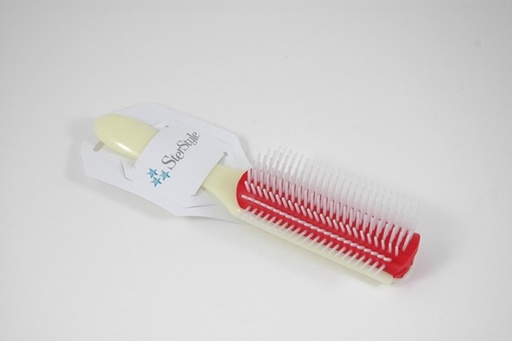 SterStyle Plastic Hair Brush White #3004
