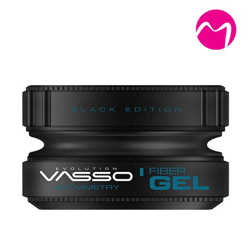VASSO Professional Fiber Gel WAX Black Edition ASSMETRY 150ml