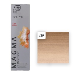 [M.10810.970] Wella Professional MAGMA  Haarfarbe 39 Gold Cendré Hell(Pearl)  120g