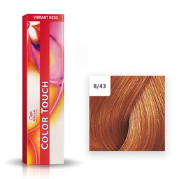 [M.11176.098] Wella Professional COLOR TOUCH Vibrant Reds 8/43 hellblond rot-gold 60ml