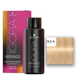 [M.13701.794] Schwarzkopf Professional  IGORA Vibrance Haartönung  60 ml 9,5-4 Beige Toner