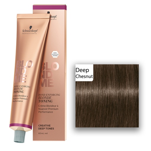 Schwarzkopf Professional BlondMe Tönung Haartönung DT- Deep Chestnut 60ml