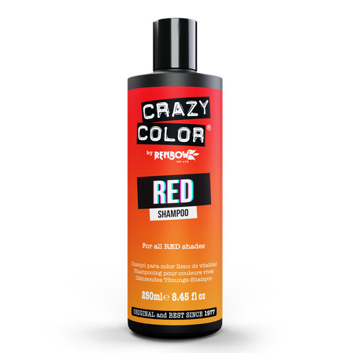 CRAZY COLOR Tönungs Shampoo RED 250ML
