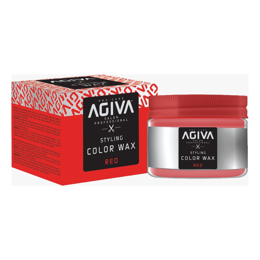 Agiva Haar Styling Farbewachs Rot  120ml