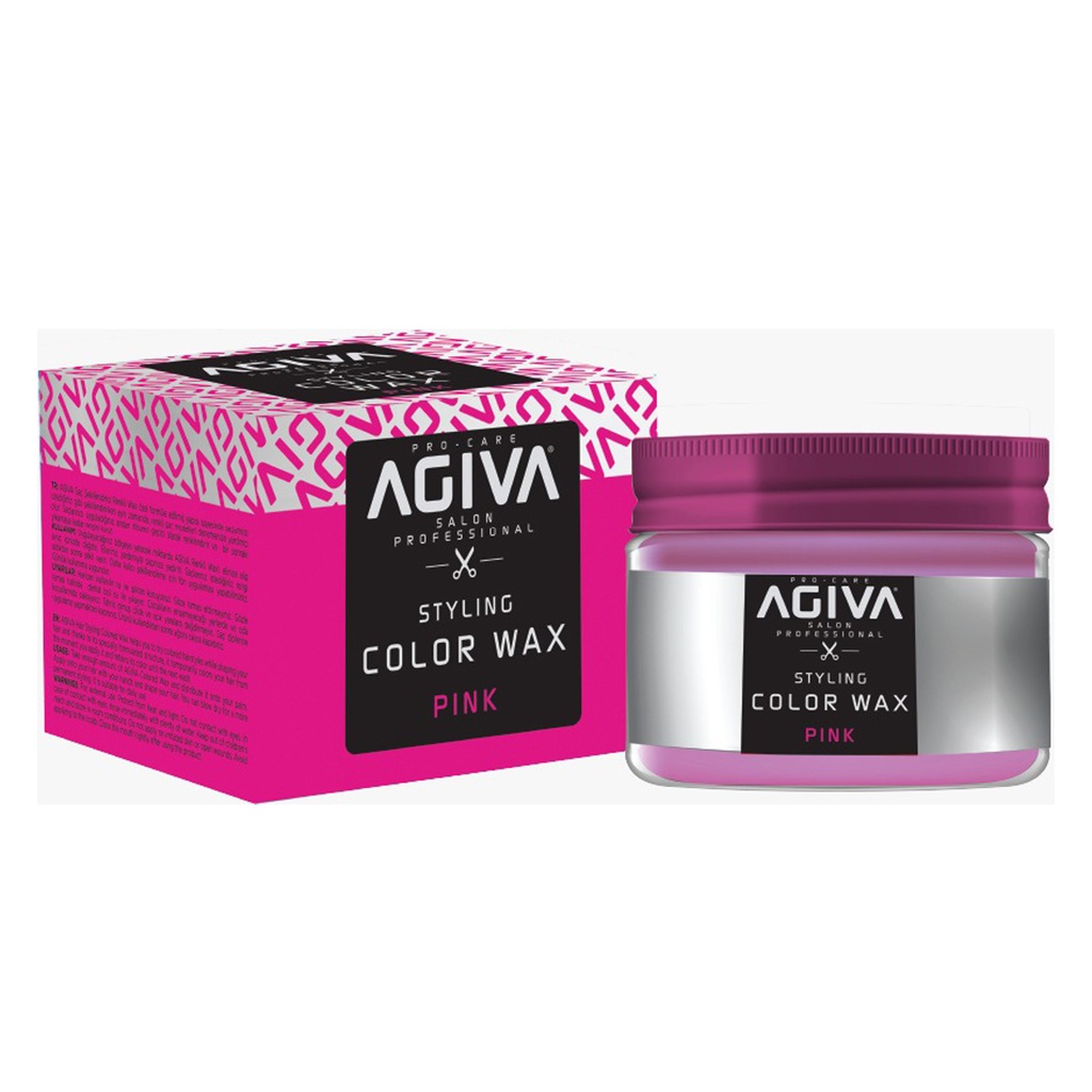 Agiva Haar Styling Farbewachs Rosa  120ml