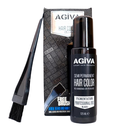 Agiva Semi-Permanent Ammoniak&amp;Peroxide freie Haarfarbe Schwarz  125ml