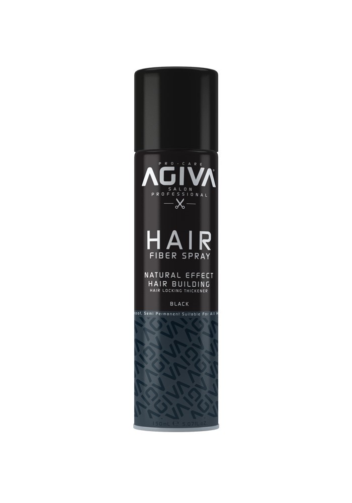 Agiva Haaraufbau Fiberspray Schwarz  150ml