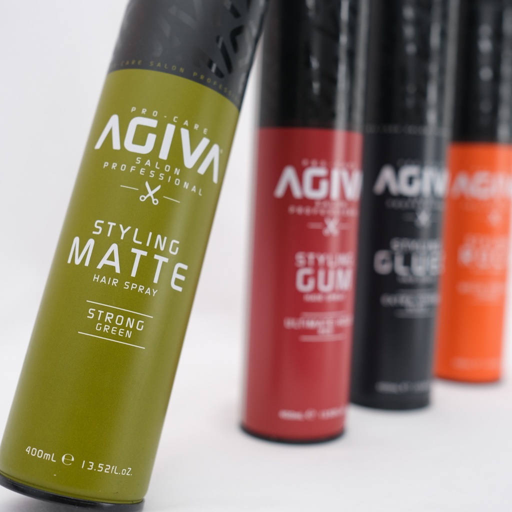 Agiva Styling GUM Haarspray Ultimate Hold RED  n°03  400ml