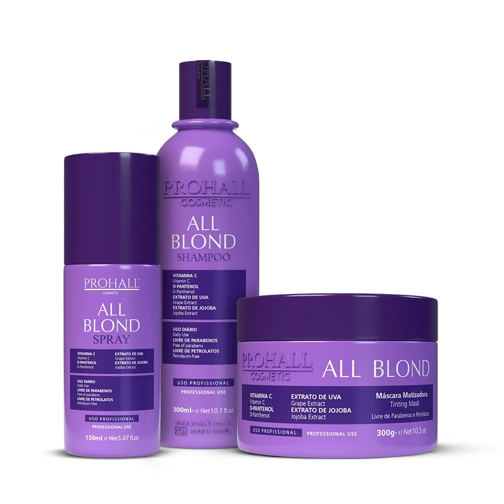 PROHALL Professional ALL BLOND Shampoo  300ml