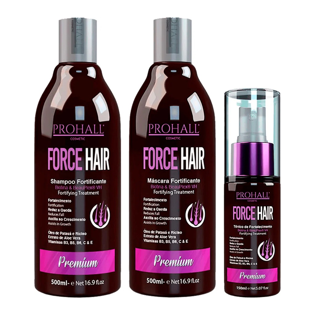 PROHALL Professional FORCE HAIR Haarwachstum Shampoo  500ml