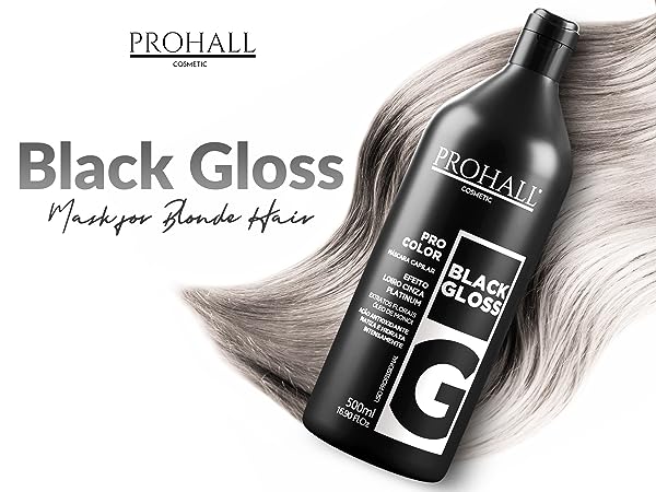 PROHALL Professional GLOSS Black Tönungsmaske  500ml
