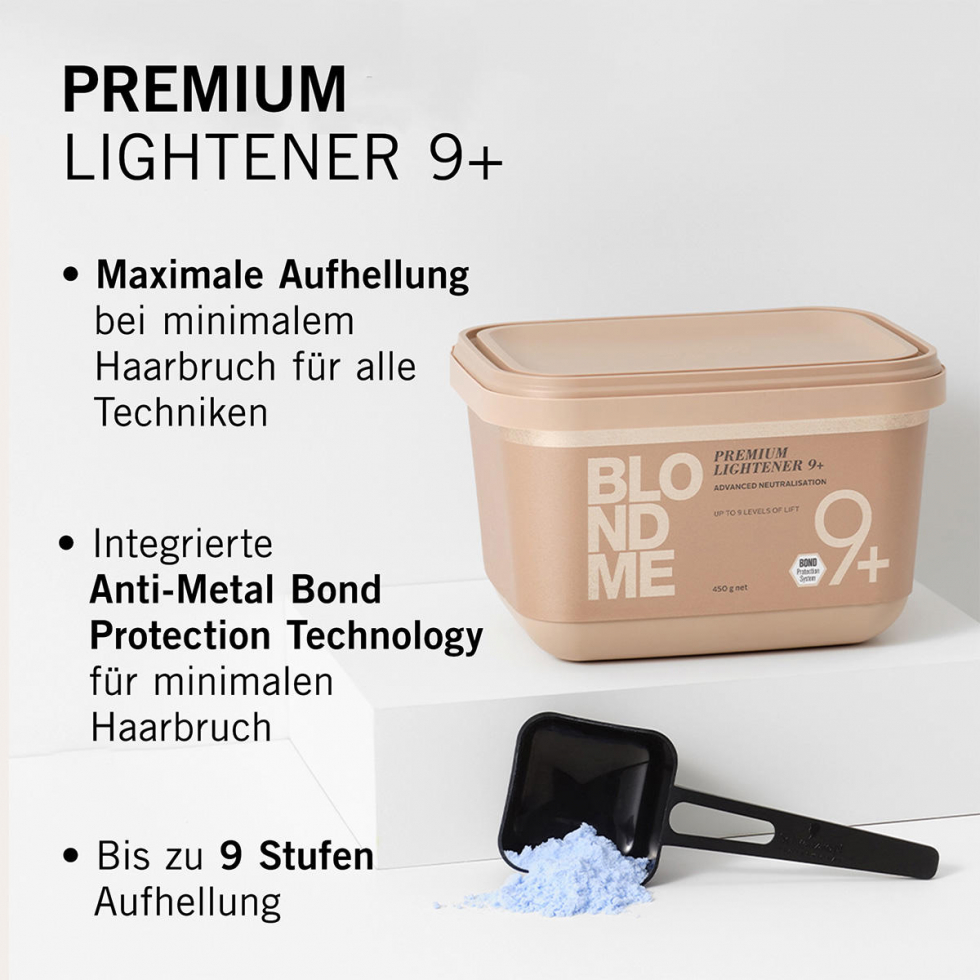 Schwarzkopf Professional Blondme Enforcing Premium Lightener 9+ Dust Free Powder 450 g