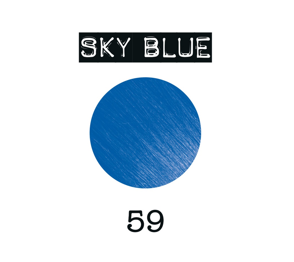 CRAZY COLOR Semi-Permanent Tönung n°59 SKY BLUE 100ML