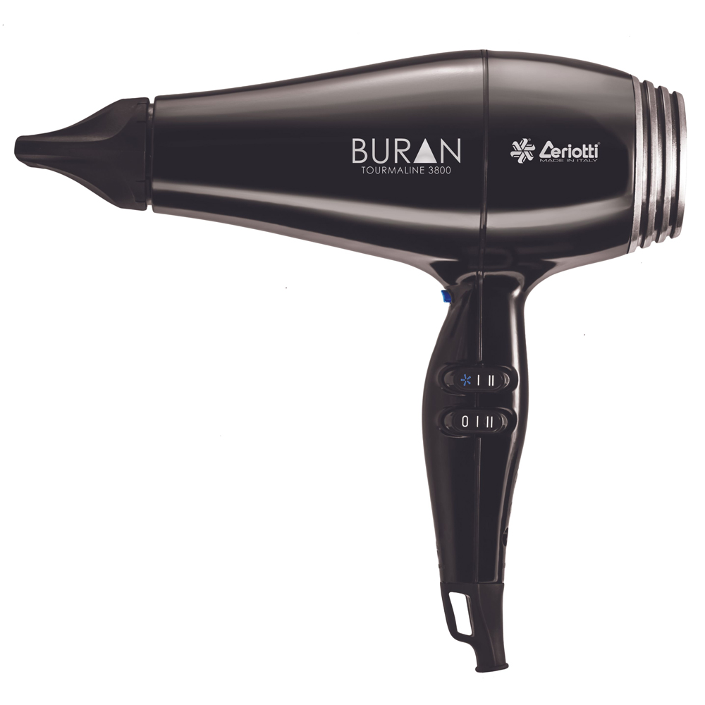 Ceriotti Hair Dryer Buran Tourmaline BLACK 3800W