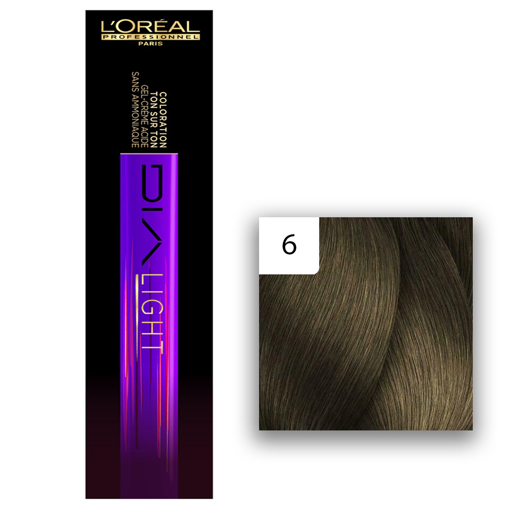 L'Oréal Professionnel DIALIGHT Haartönung 6 Dunkelblond 50ml