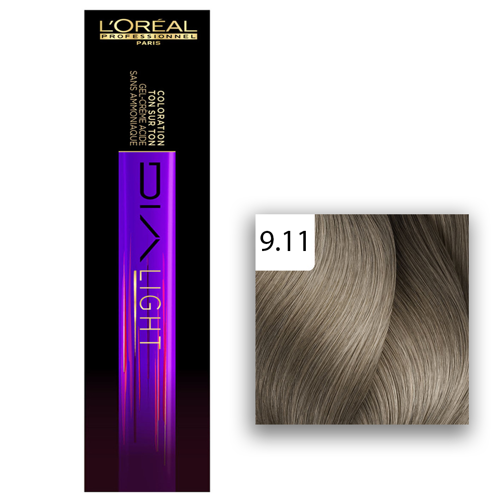 L'Oréal Professionnel DIALIGHT Haartönung 9,11  Milkshake Tiefes Silver 50ml