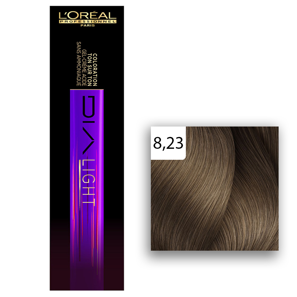 L'Oréal Professionnel DIALIGHT Haartönung 8,23 Hellblond Irisé Gold 50ml