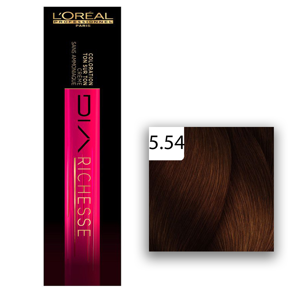 L'Oréal Professionnel DIARICHESSE 5.54 Flammends Mahagoni  50ml