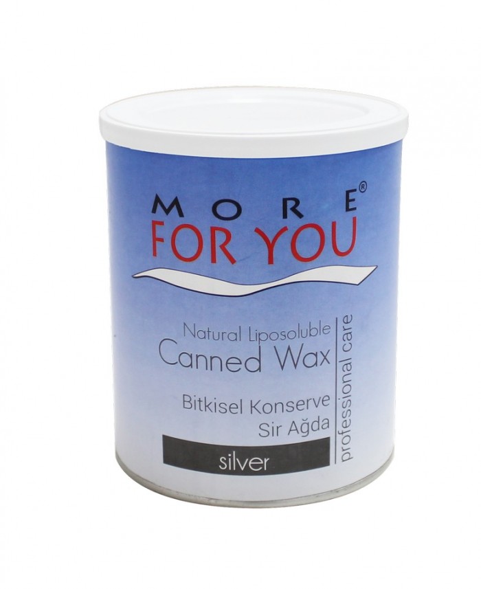 More For You Canned Wax Silver 800ml 