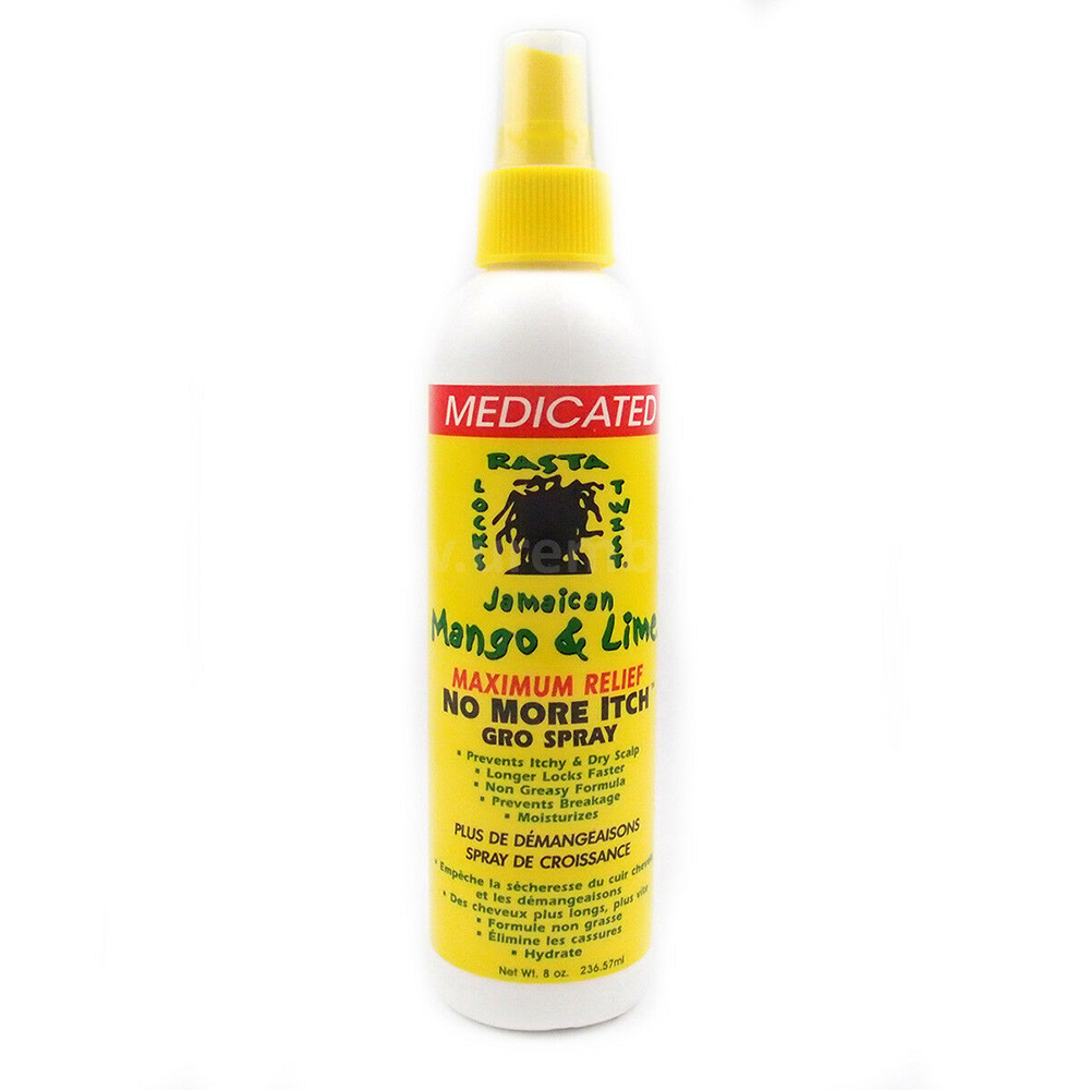 Jamaican Mango &amp; Lime No More Itch Gro Spray 16oz.