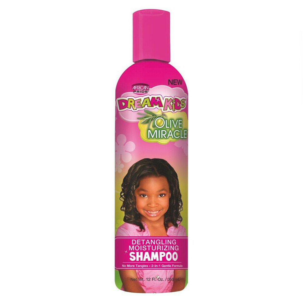 African Pride Dream Kids Olive Miracle  Moisturizing Shampoo 12oz