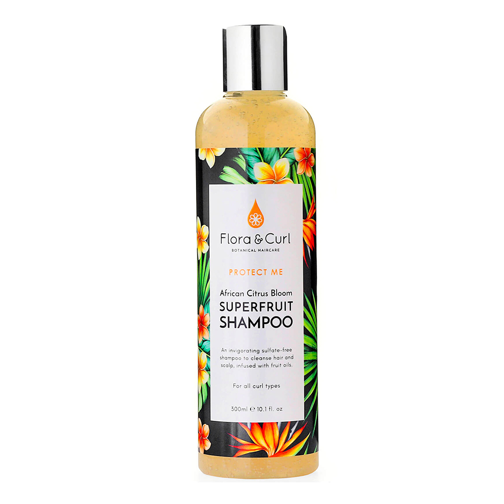 Flora &amp; Curl African Citrus Bloom Superfruit Shampoo 300ml