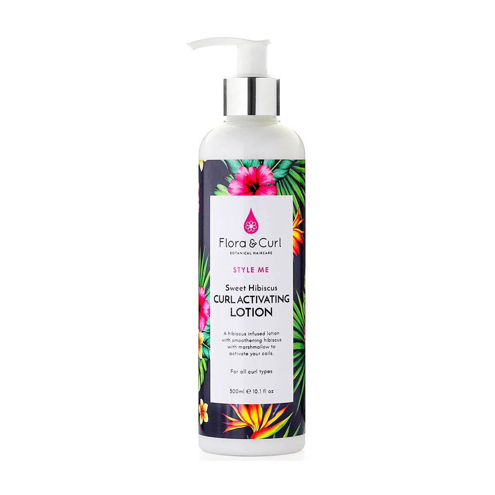 Flora &amp; Curl Sweet Hibiscus Curl Activating Lotion 300ml.