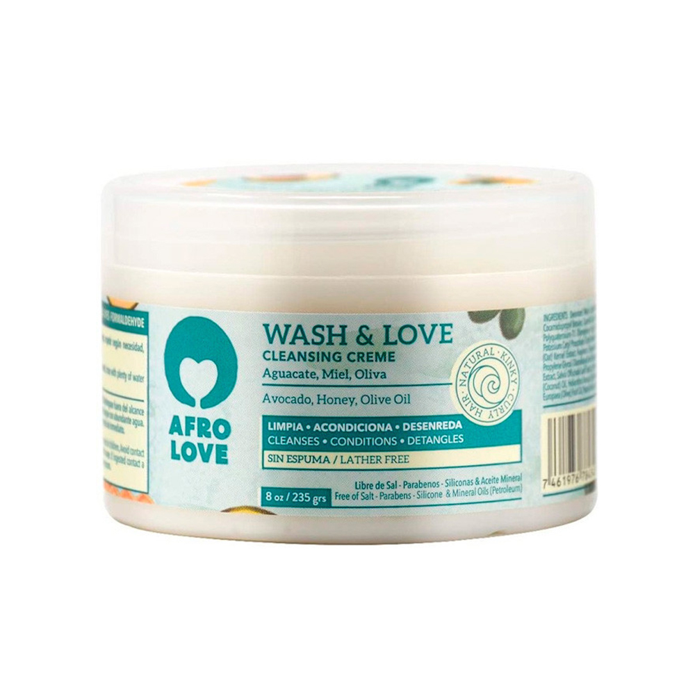 Afro Love Wash &amp; Love Cleansing Creme 8oz.
