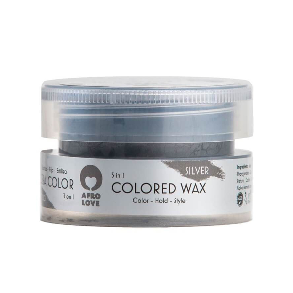 Afro Love Colored Wax 100ml # Silver