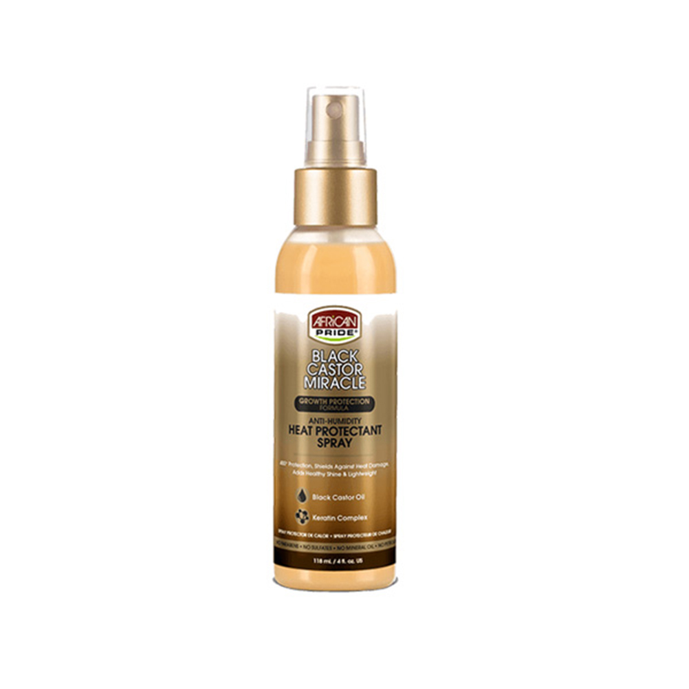 African Pride  BCM Heat Protectant Spray 4oz