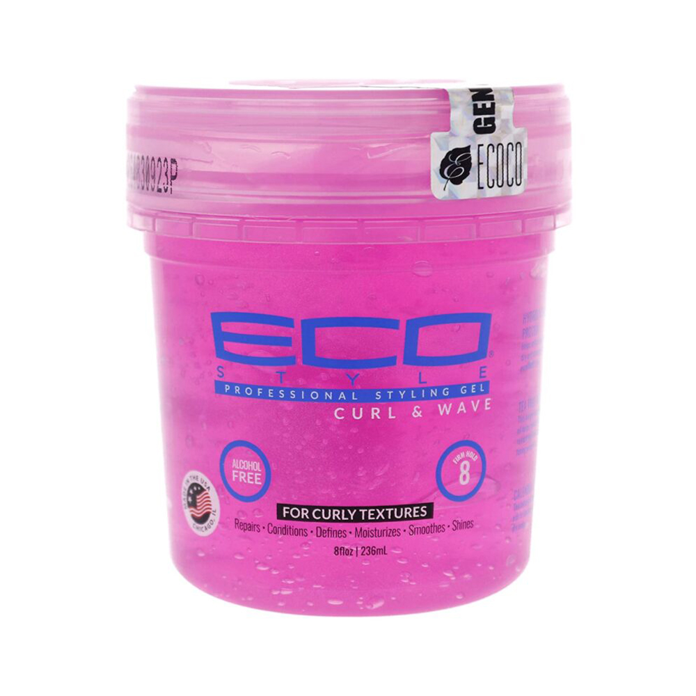 ECO Styler Styling Gel Curl &amp; Wave 8oz  (pink)