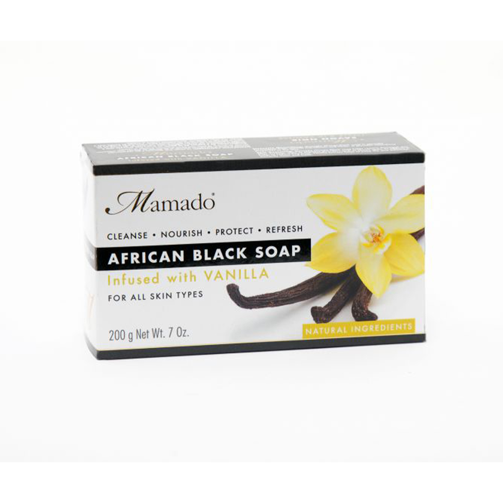 Mamado African Black Soap Vanilla 200gr.