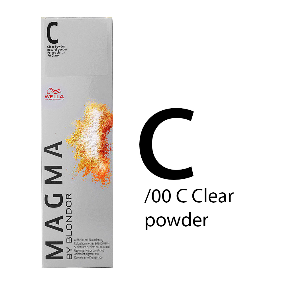 Wella Professional MAGMA  Haarfarbe 00 C Clear Powder  120g
