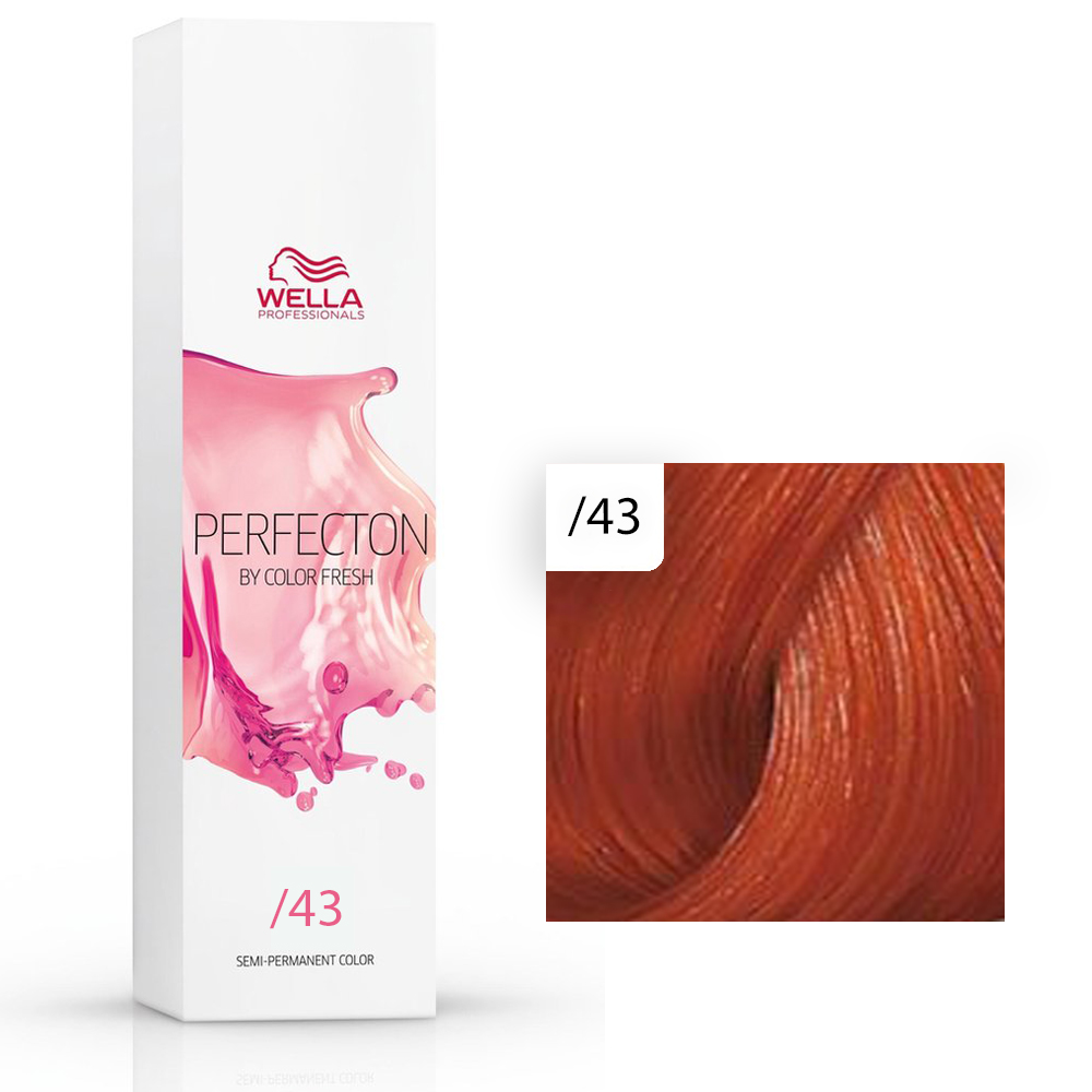 Wella Professional Color Fresh PERFECTON 43 Rot-Gold 250ml