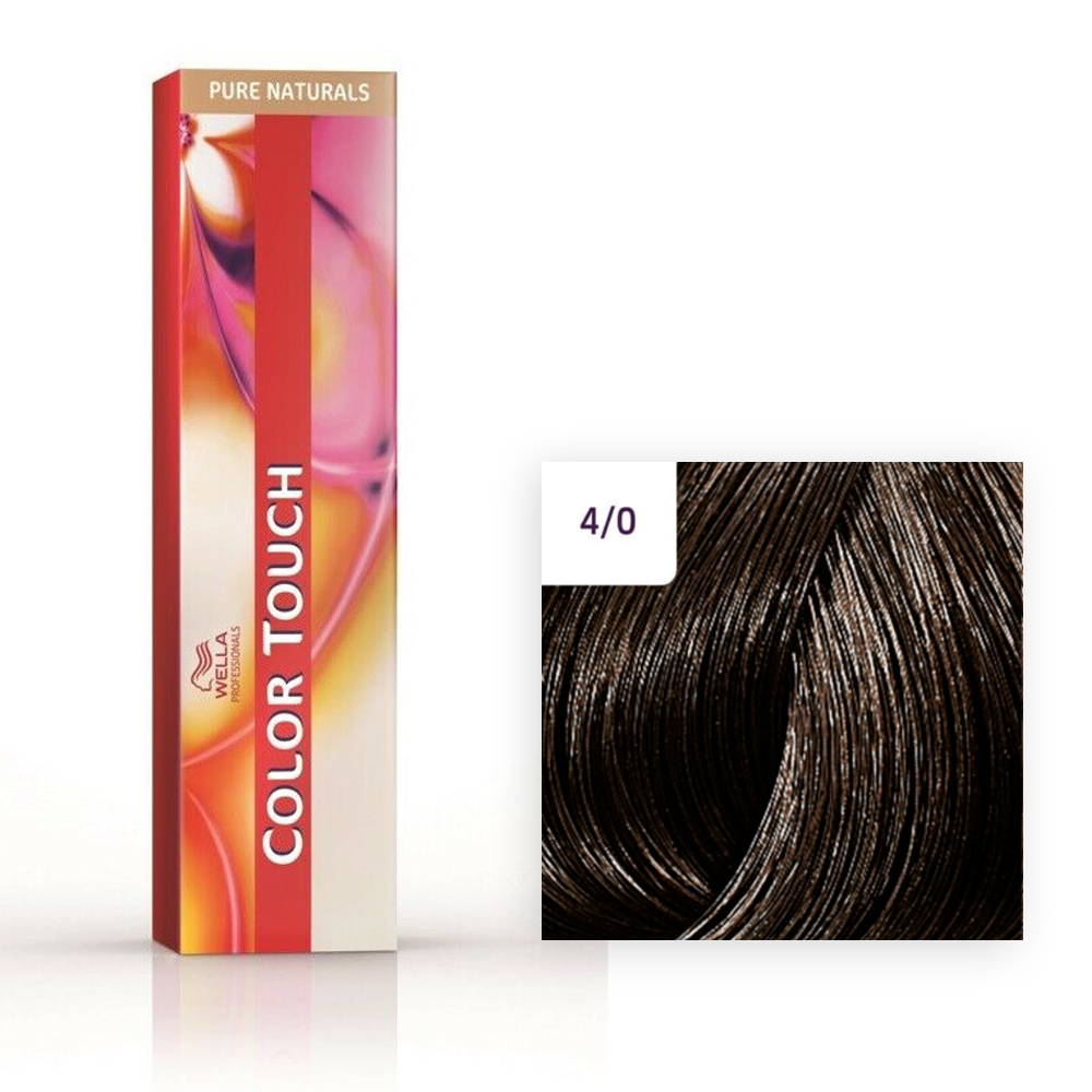 Wella Professional COLOR TOUCH Pure Naturals 4/0 mittelbraun 60ml