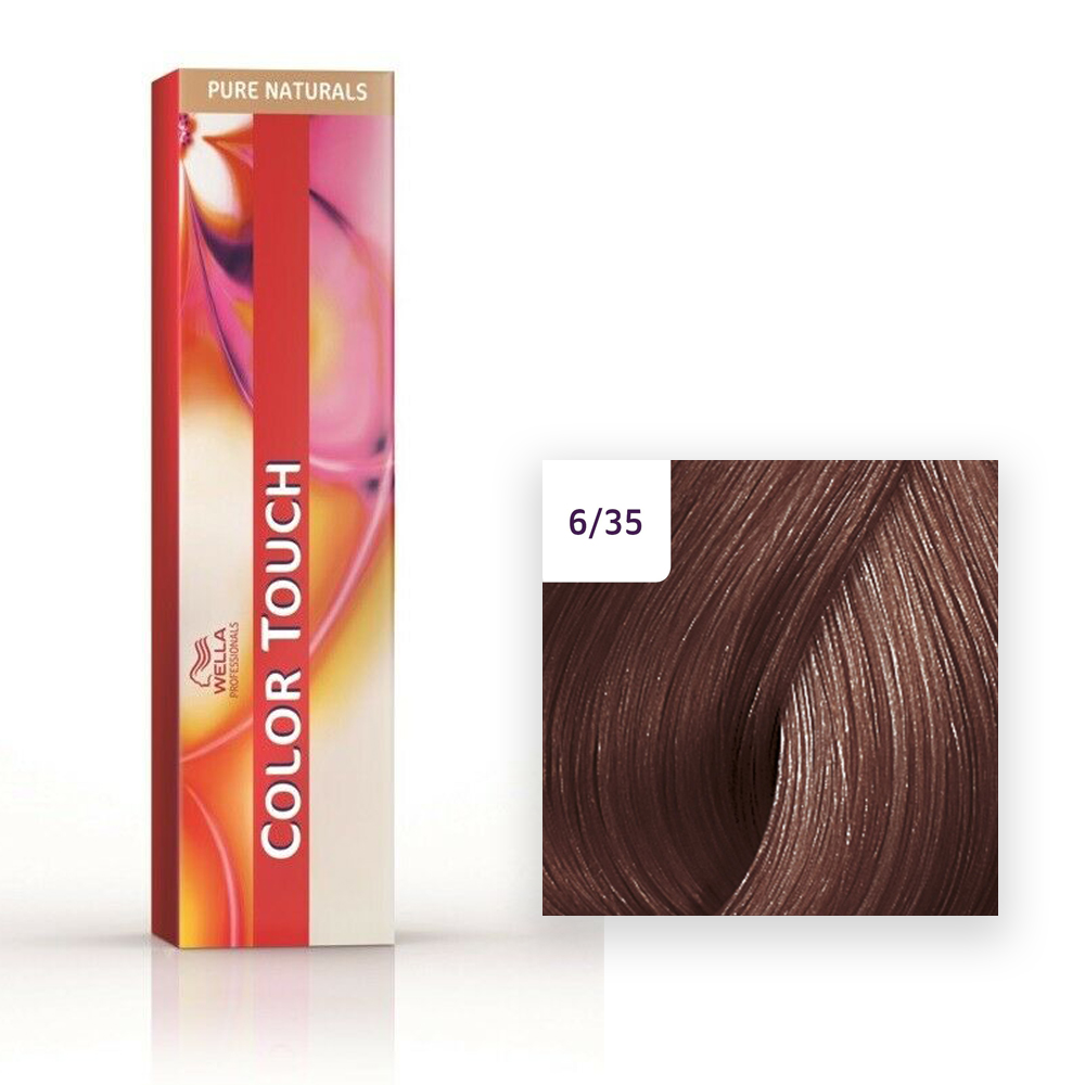 Wella Professional COLOR TOUCH Rich Naturals 6/35 dunkelblond gold-mahagoni 60ml