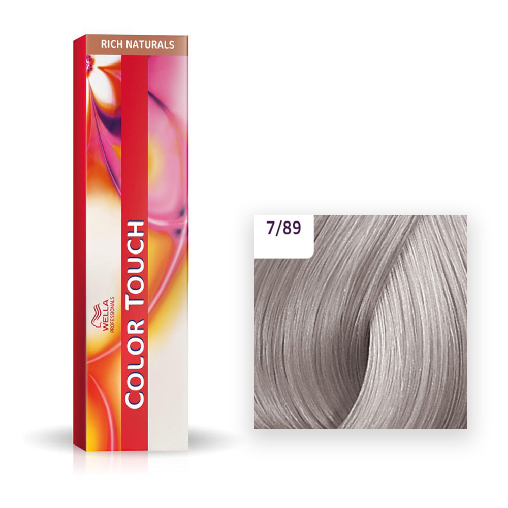 Wella Professional COLOR TOUCH Rich Naturals 7/89 mittelblond perl-cendré 60ml