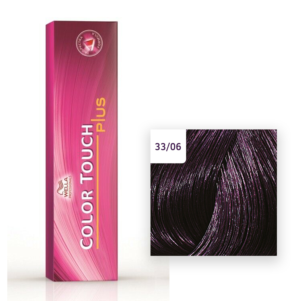Wella Professional COLOR TOUCH  Plus 33/06 dunkelbraun intensiv natur-violett 60ml