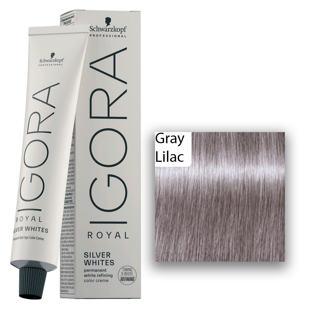  Schwarzkopf Professional Igora Royal Absolutes Silverwhite Haarfarbe 60 ml Grey Lilac