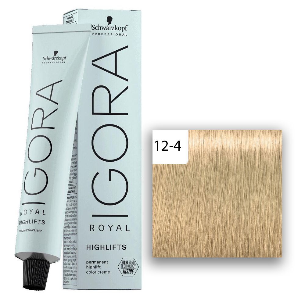 Schwarzkopf Professional Igora Royal Highlifts Haarfarbe 12-4 Highlifts Spezialblond Beige  60ml