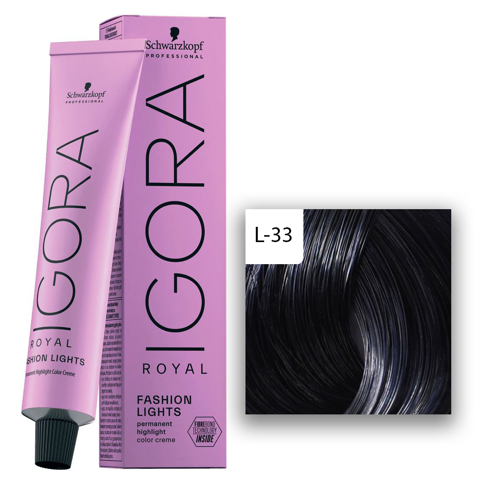  Schwarzkopf Professional Igora Royal Fashion Lights Haarfarbe  60 ml L-33 Matt Extra