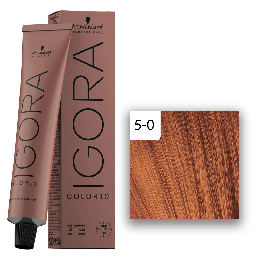 Schwarzkopf Professional Igora Color10 Haarfarbe 7-7 Mittelblond Kupfer Extra  60ml