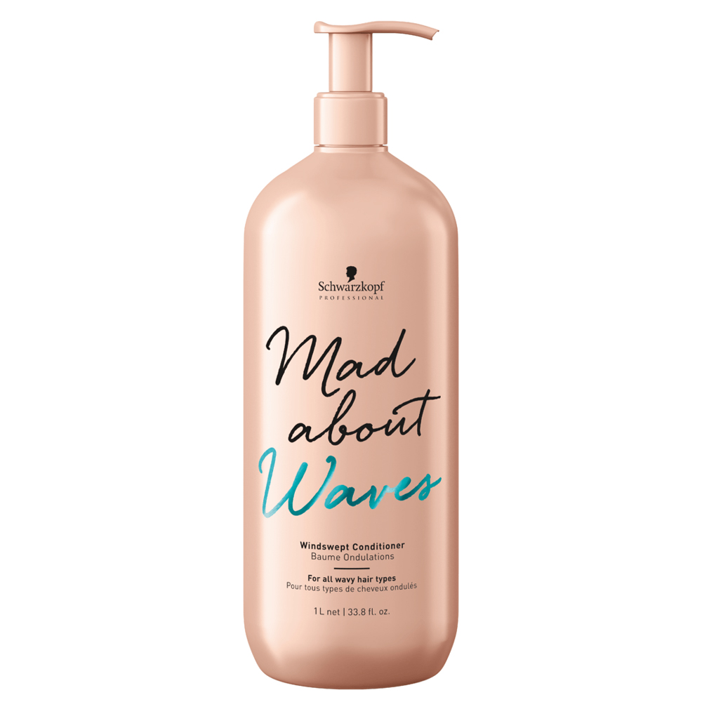  Schwarzkopf Professional Mad About Waves Windswept Conditioner 1000 ml