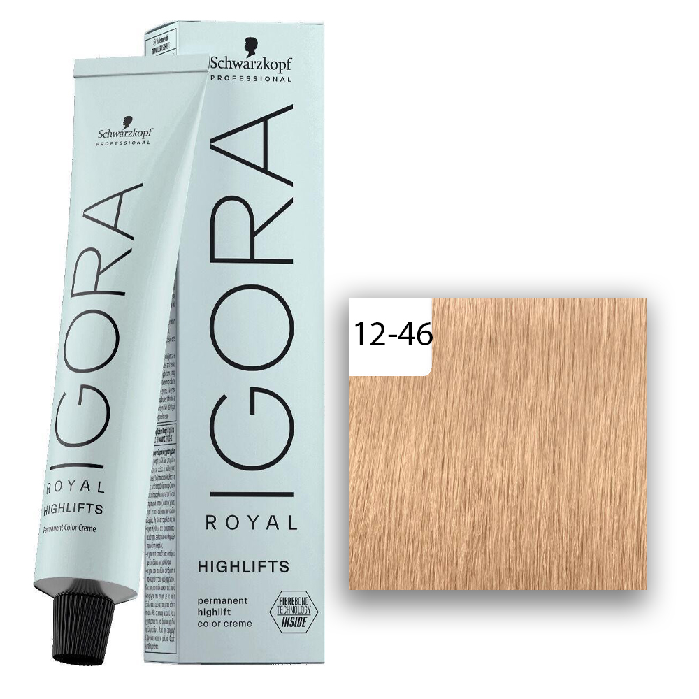 Schwarzkopf Professional Igora Royal Highlifts Haarfarbe 12-46 Highlifts Spezialblond Beige Schoko  60ml