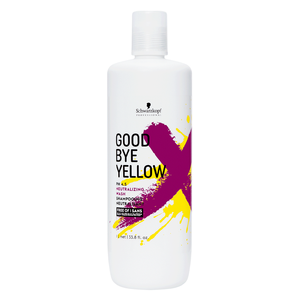 Schwarzkopf Professional Goodbye Yellow Shampoo 1000ml.