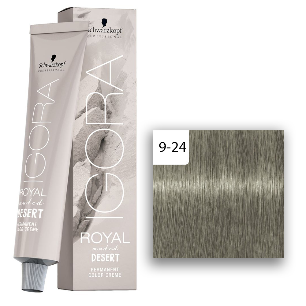 Schwarzkopf Professional IGORA ROYAL Muted Desert Haarfarben 9-24 Extra Hellblond Asch Beige 60ml